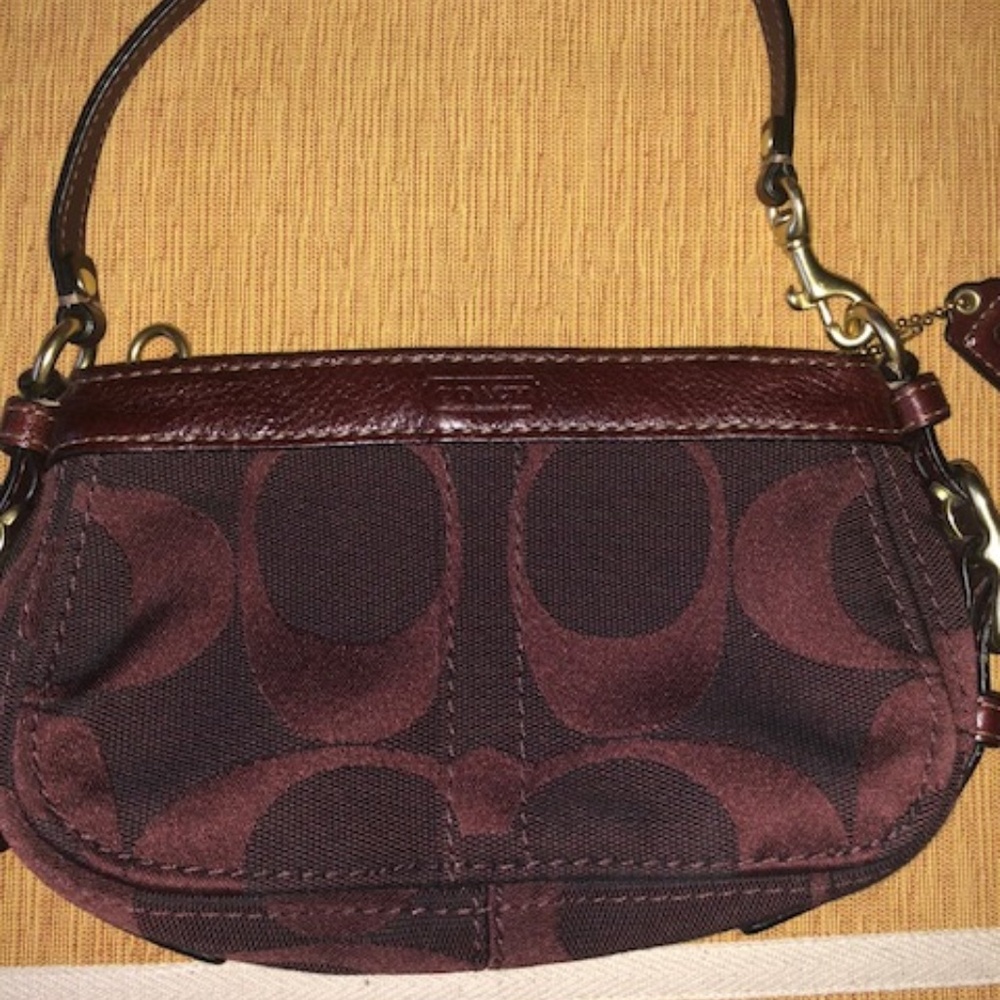NEW Coach Small Handbag Burgundy
